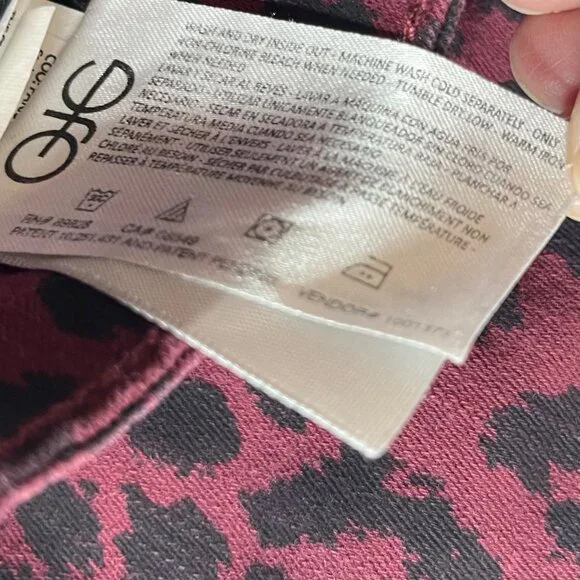 Social Standard Skinny Ankle Jeans Pants Womens Size 8 Red New - Picture 10 of 16